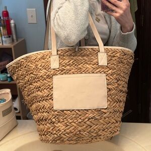H&M straw bag